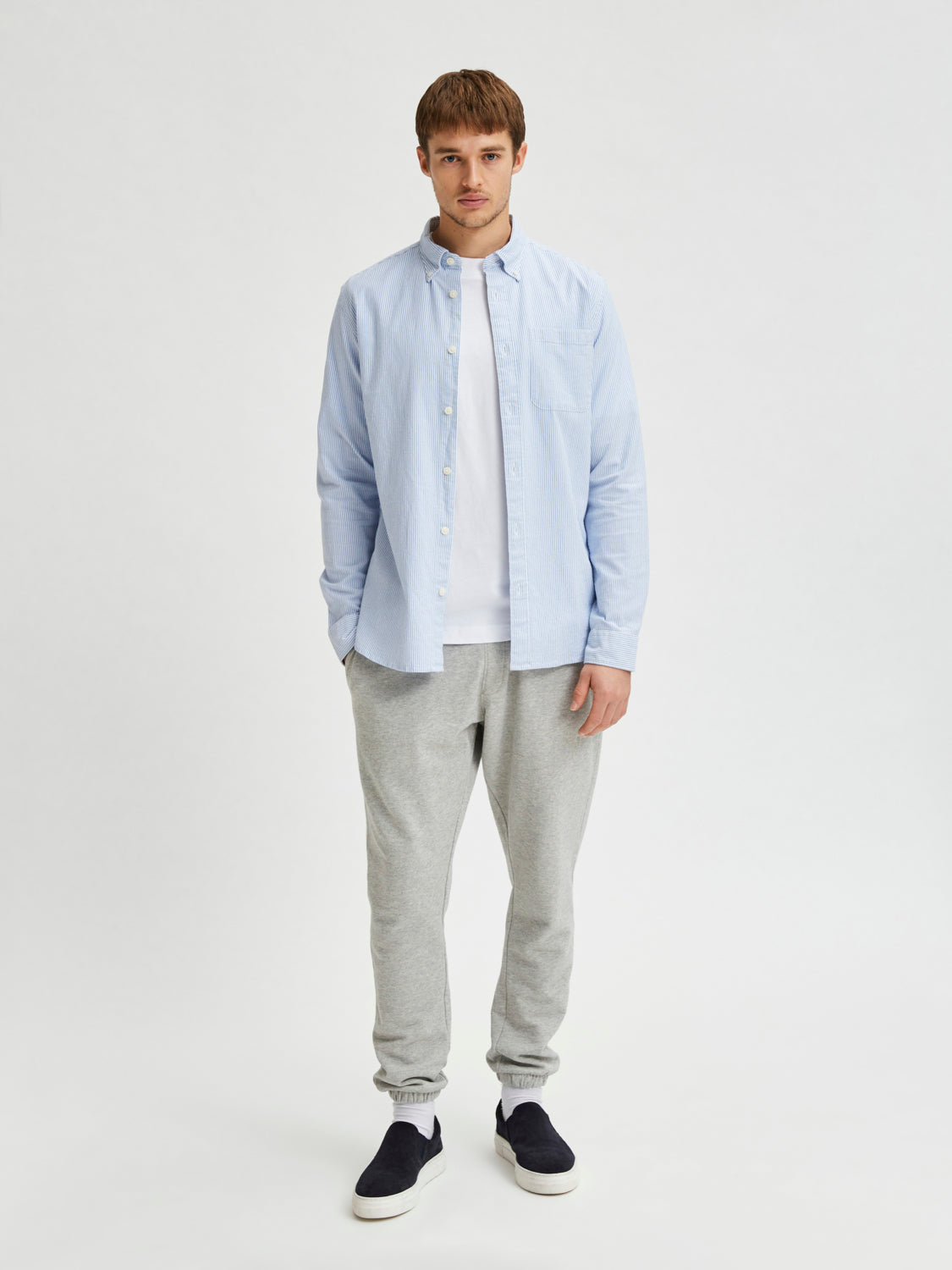 SLHREGRICK-OX Shirts - skyway